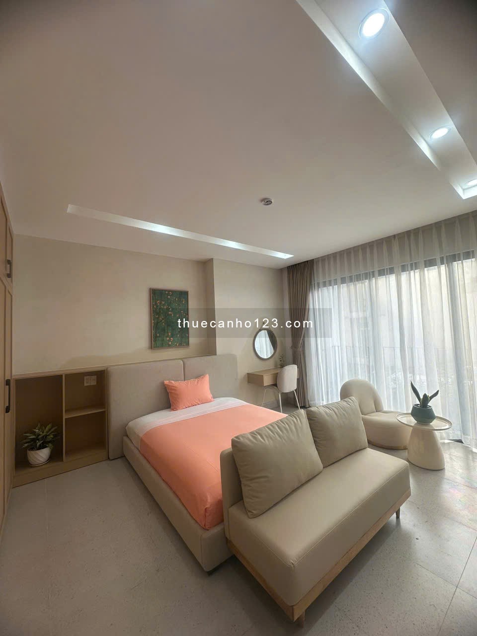 Studio Ban Công Xanh Mát - Vị trí Trần Xuân Soạn Q7, Thuận tiện qua Q1/Q4, Diện Tích 40m2