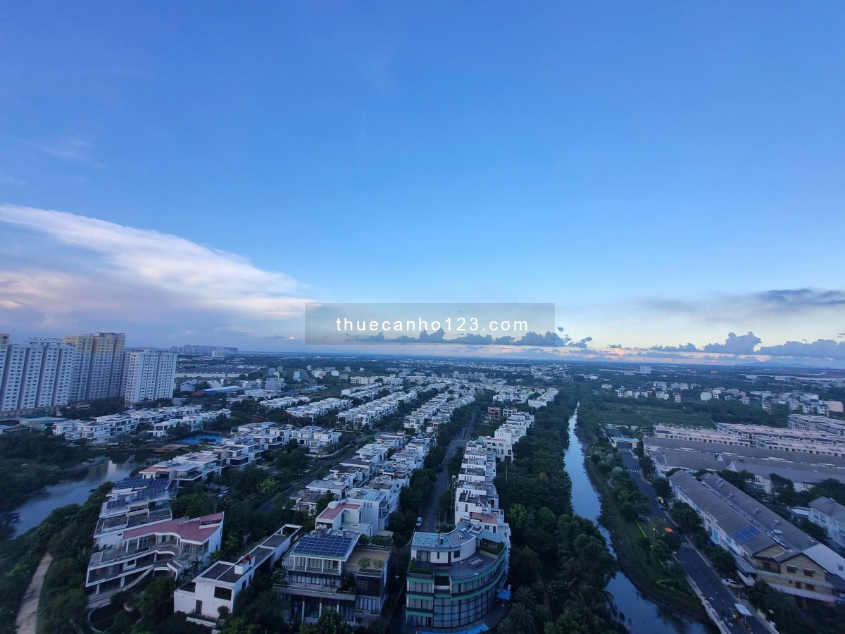 Safira 2PN-2WC, Full nội thất, căn góc, lầu 19, view thoáng.