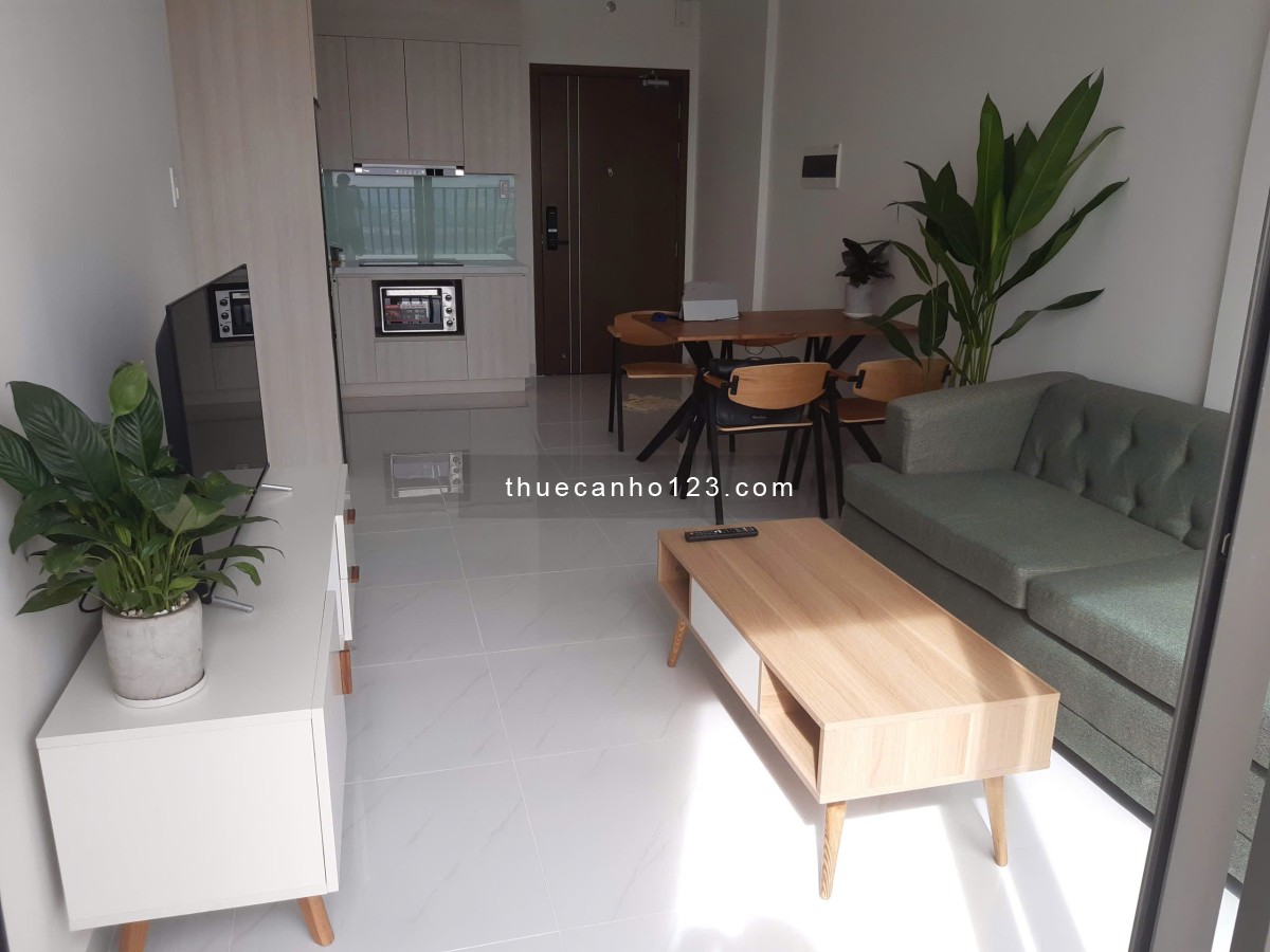 Safira 2PN-2WC, Full nội thất, căn góc, lầu 19, view thoáng.