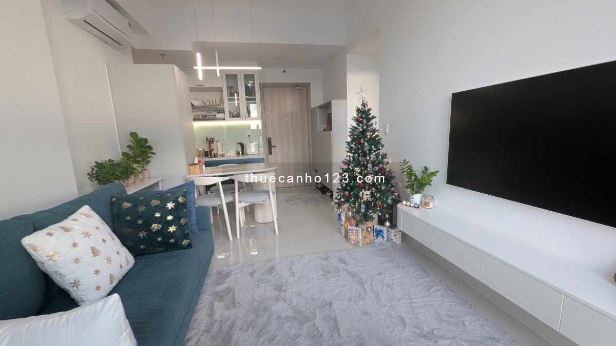 2pn-2Wc, Full nội thất, căn góc, lầu 18, view sông và cảng.