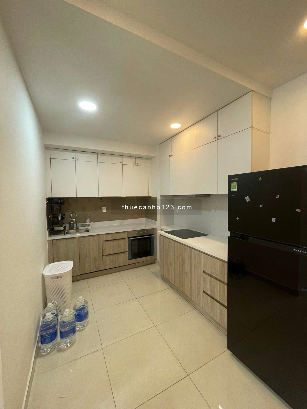 Chung cư Carillon 1, Hoàng Hoa Thám, 50m2, 1PN, Nội thất, 11tr/th.