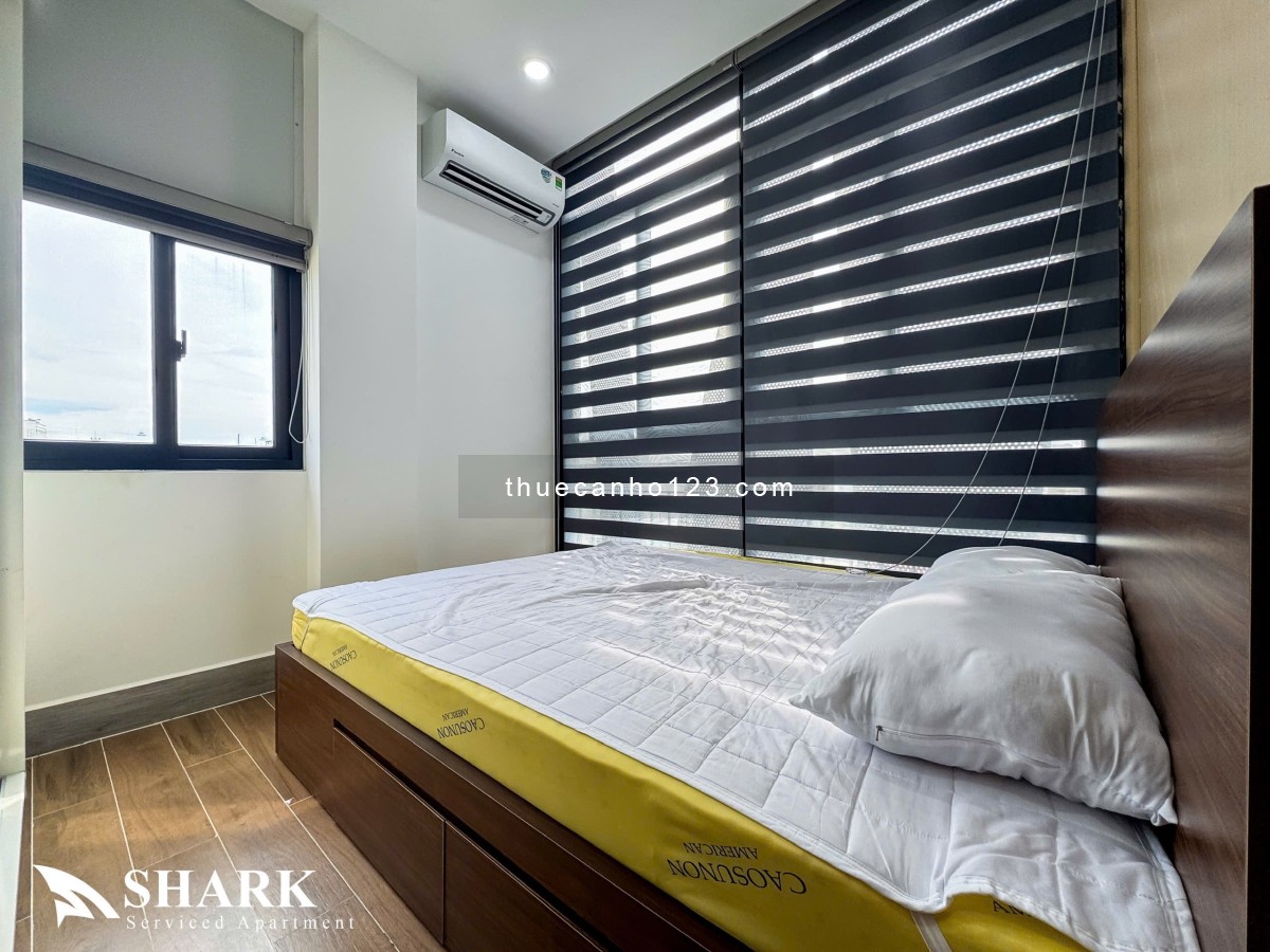 Căn hộ 1pn ban công full nội thất rộng 40m2 gần sân bay Tân Sơn Nhất, Lăng Cha Cả quận Tân Bình