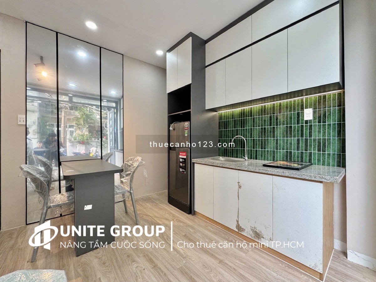 Căn Hộ 1PN Tách Bếp Sân Vườn Lớn 45m2 Cạnh Bờ Kè Hoàng Sa_Vòng Xoay Dân Chủ_Viettel Tower_Quận 3