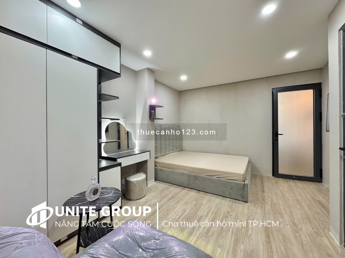 Căn Hộ 1PN Tách Bếp Sân Vườn Lớn 45m2 Cạnh Bờ Kè Hoàng Sa_Vòng Xoay Dân Chủ_Viettel Tower_Quận 3