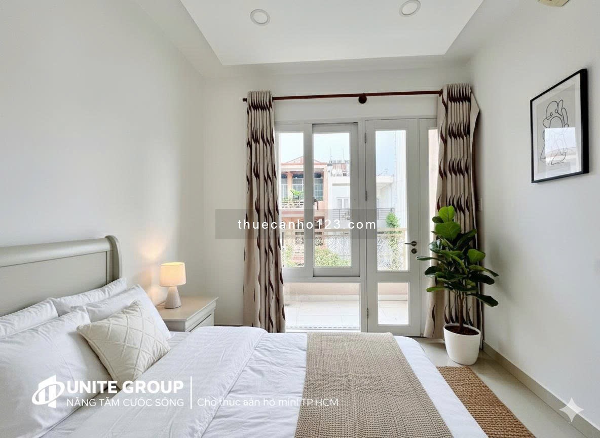 Cho thuê căn hộ 1 phòng ngủ, full nội thất gần nhà ga T3 – Quận Tân Bình