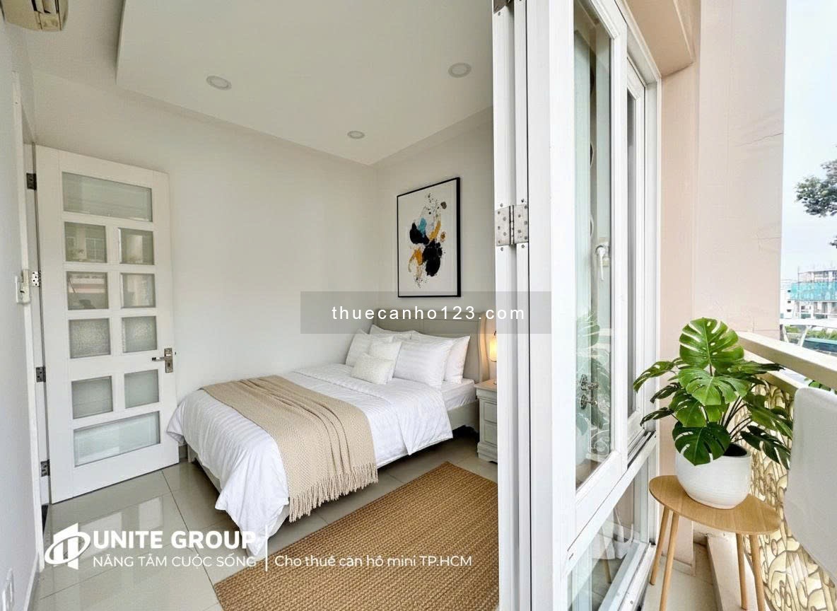 Cho thuê căn hộ 1 phòng ngủ, full nội thất gần nhà ga T3 – Quận Tân Bình