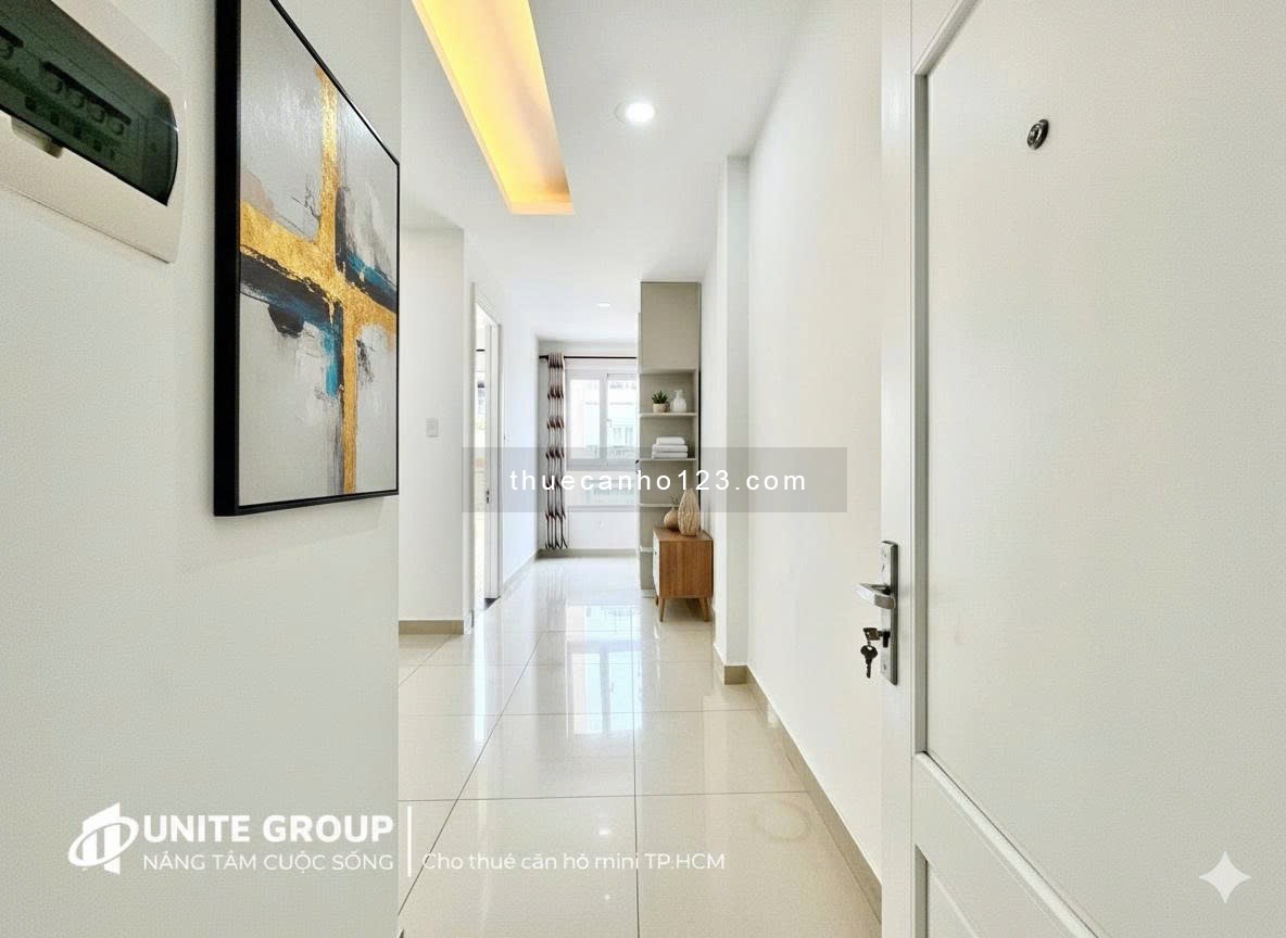 Cho thuê căn hộ 1 phòng ngủ, full nội thất gần nhà ga T3 – Quận Tân Bình