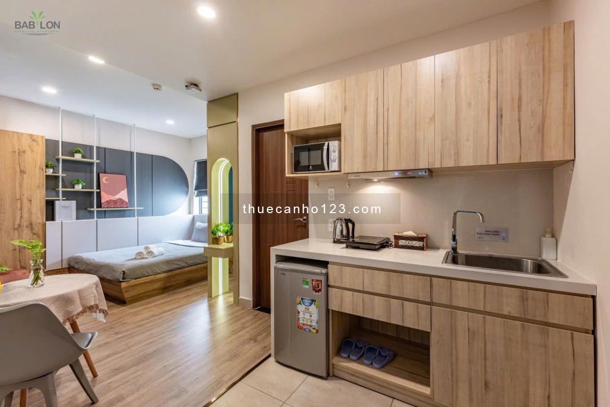 STUDIO – FULL NỘI THẤT – SANG TRỌNG & ẤM CÚNG – QUẬN 1