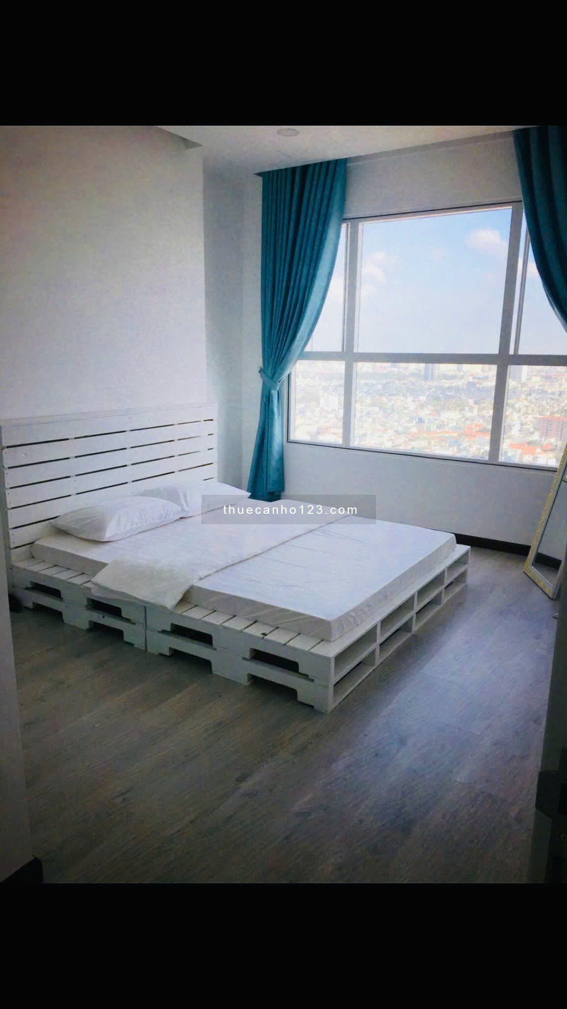  CHO THUÊ CĂN HỘ LUCKY PALACE – LP1 – 50 PHAN VĂN KHOẺ QUẬN 6 Diện tích rộng – 2PN, 2WC