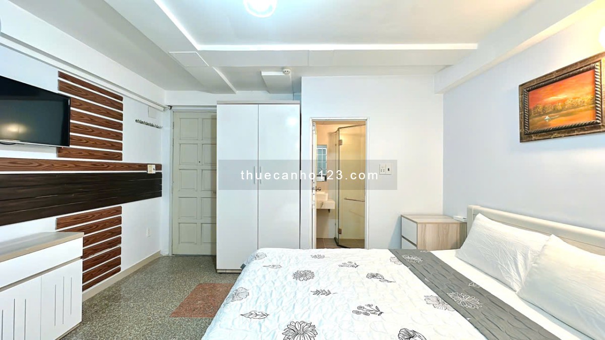 Studio trệt, sân vườn riêng – An Khánh – 1 phút ra Trần Não