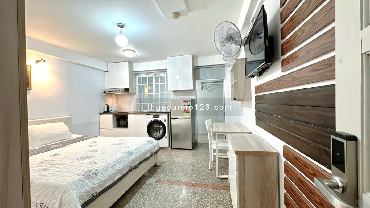 Studio trệt, sân vườn riêng – An Khánh – 1 phút ra Trần Não