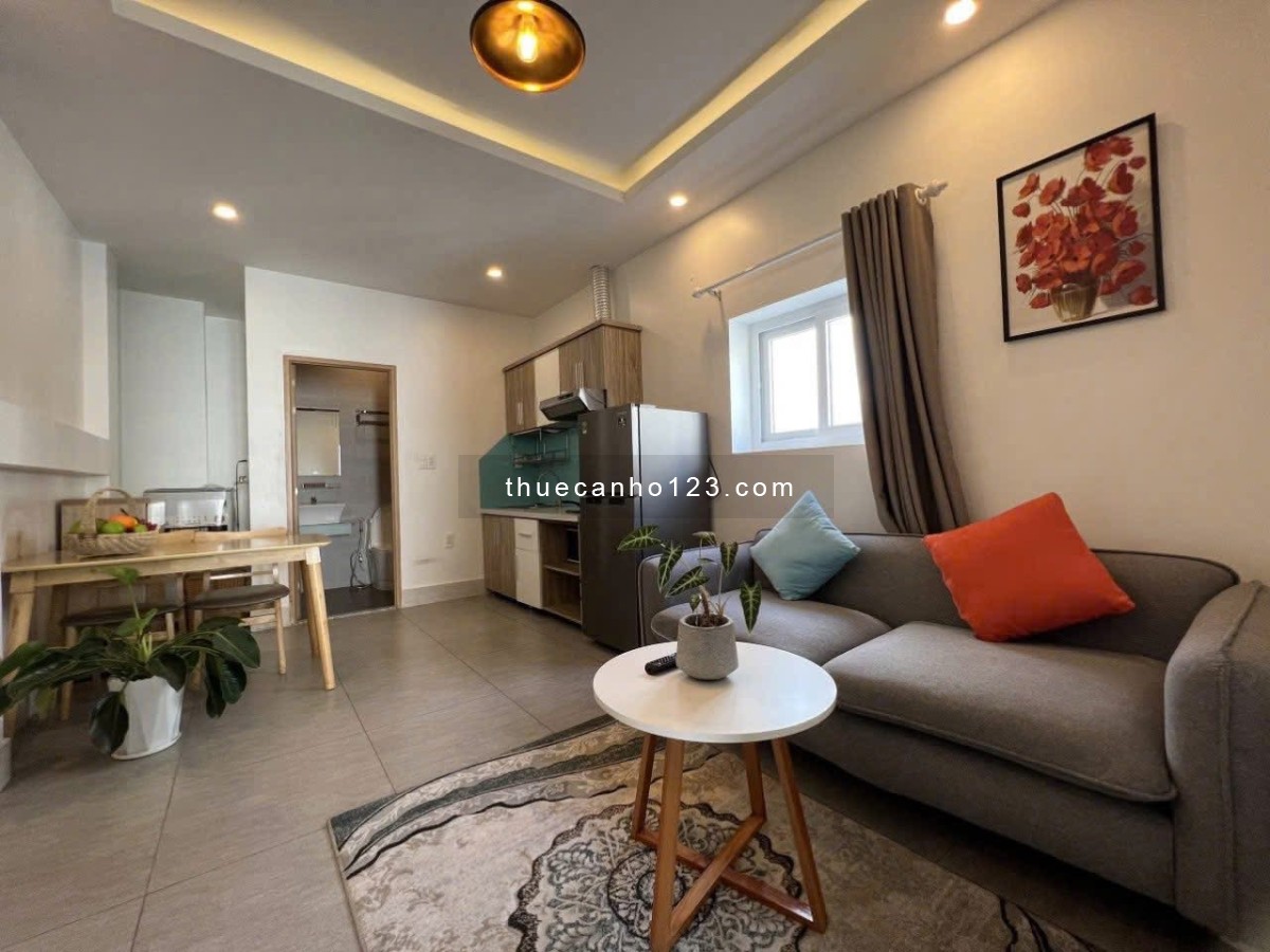 Căn hộ 1pn full nội thất máy giặt riêng gần cv Hoàng Văn Thụ, sân bay, ga T3, Lăng Cha Cả Tân Bình