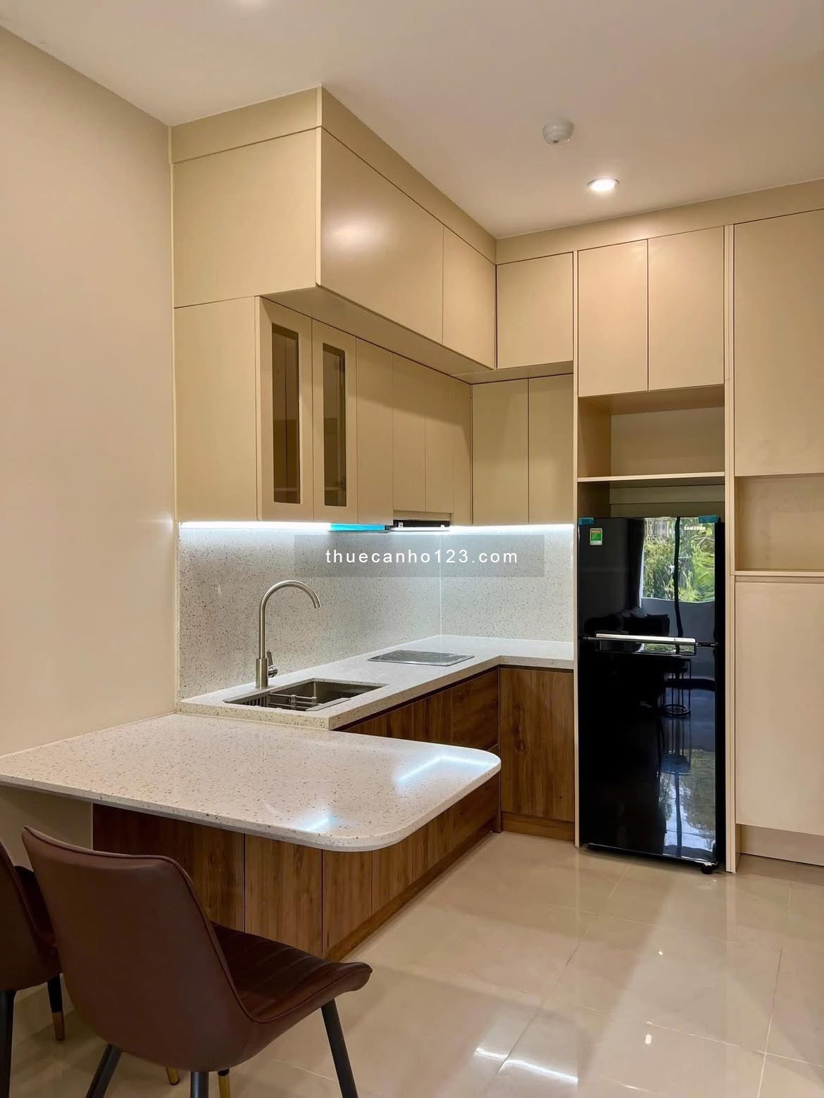 Cho thuê căn hộ Tân Bình 1PN gần Sân bay TSN, Etown, K300