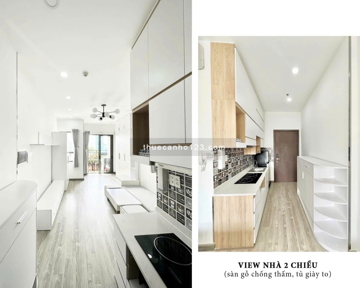 Thuê Chung cư 33m2 Đầy đủ nội thất View hồ bơi - ở liền ngay chung cư Wilton Tower Nguyễn Văn Thuong