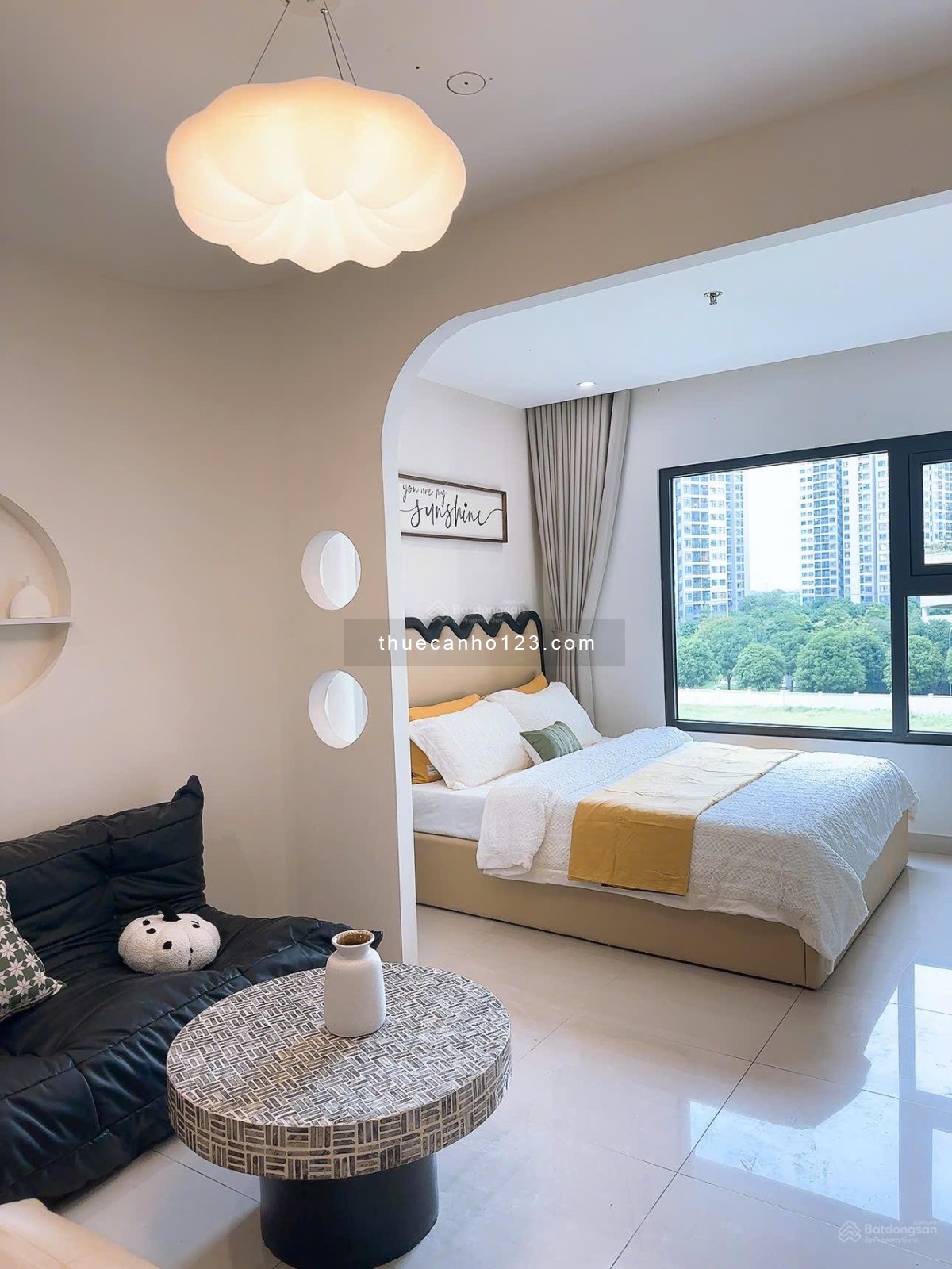 Cho thuê căn hộ studio 36m² – S2.16 Vinhomes Ocean Park