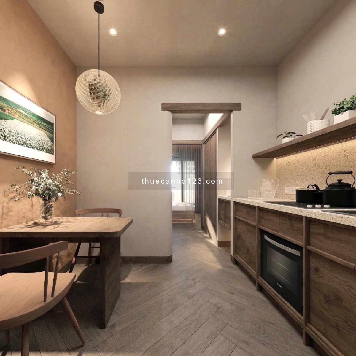 CỰC PHẨM CĂN HỘ 1PN, BANCONY. Gần công viên Lê Văn Tám, nhà thờ Tân Định, cầu Bông, chợ Tân Định,…