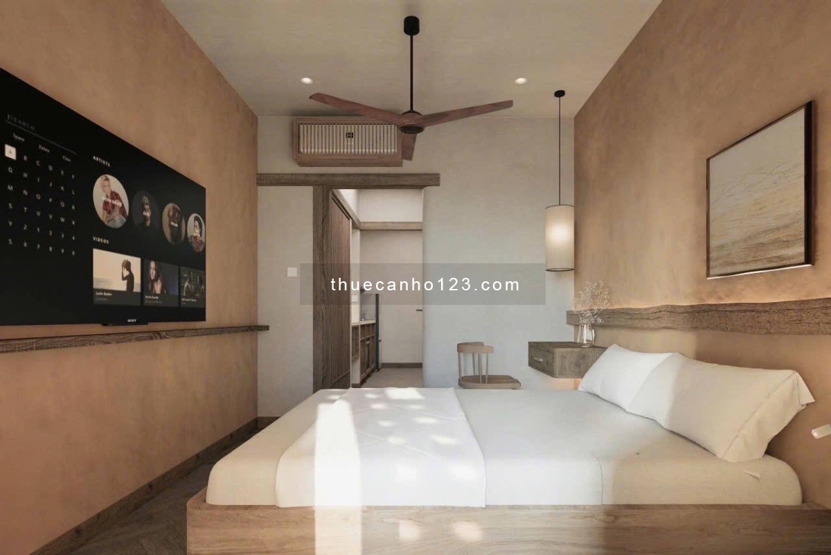 CỰC PHẨM CĂN HỘ 1PN, BANCONY. Gần công viên Lê Văn Tám, nhà thờ Tân Định, cầu Bông, chợ Tân Định,…