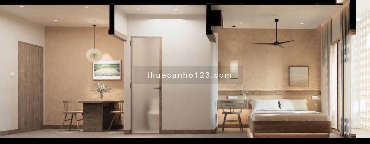 CỰC PHẨM CĂN HỘ 1PN, BANCONY. Gần công viên Lê Văn Tám, nhà thờ Tân Định, cầu Bông, chợ Tân Định,…