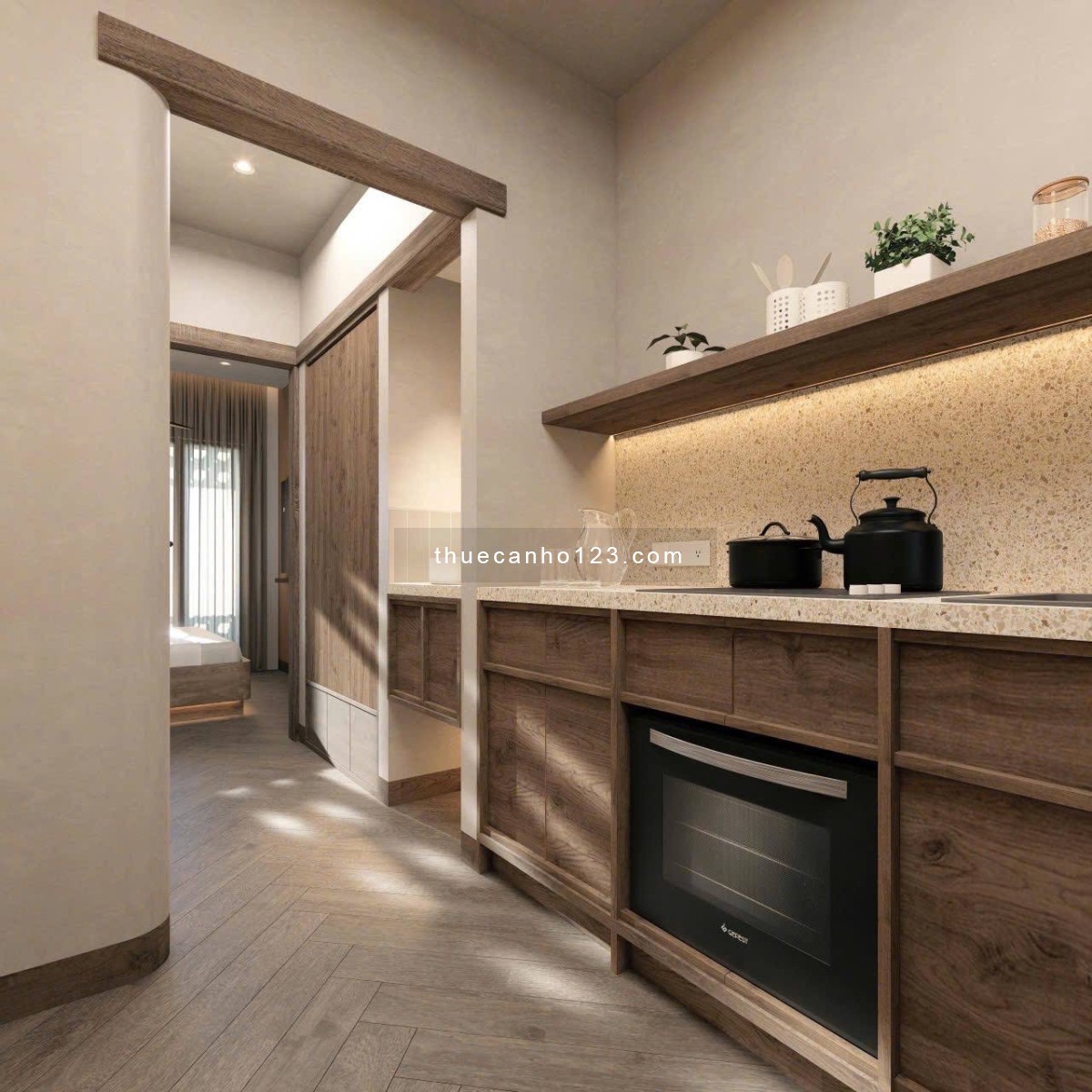 CỰC PHẨM CĂN HỘ 1PN, BANCONY. Gần công viên Lê Văn Tám, nhà thờ Tân Định, cầu Bông, chợ Tân Định,…