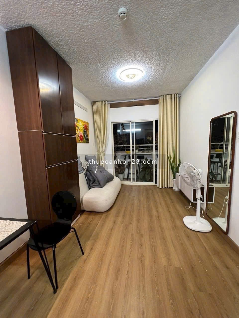 Chung cư Thái An 1, Nguyễn Văn Quá, 47m2, 1p ngủ, NT mới, 6tr3/th.