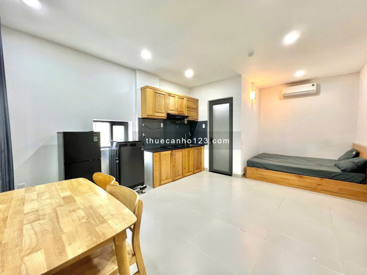 Carillon 3, Studio, Hoàng Hoa Thám, TB: 1p ngủ, 37m2, giá 5tr4.