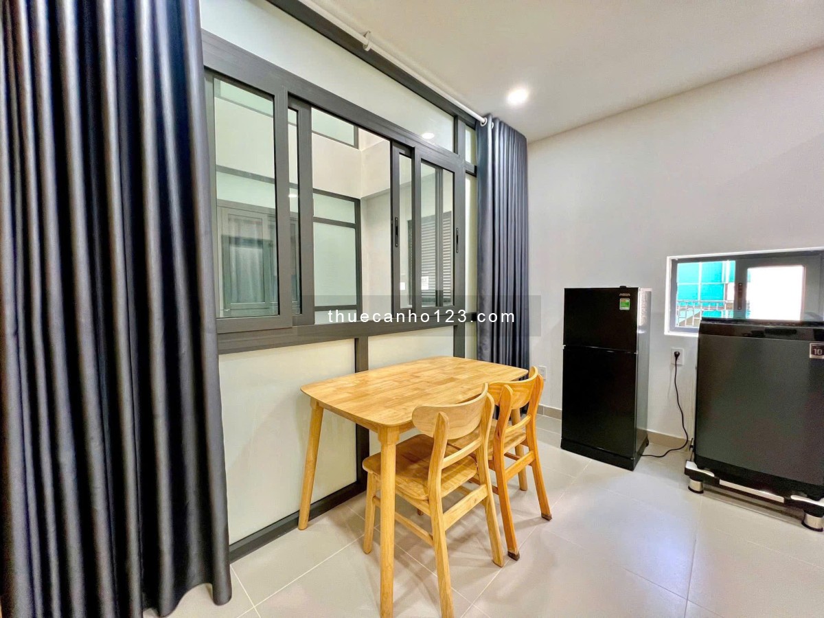 Carillon 3, Studio, Hoàng Hoa Thám, TB: 1p ngủ, 37m2, giá 5tr4.