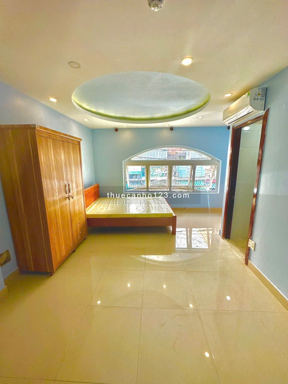 Cho thuê căn hộ Studio Cửa sổ thoáng Q4 gần chợ 200, nhà thờ Xóm Chiếu, ĐH Luật, ĐH Nguyễn Tất Thành