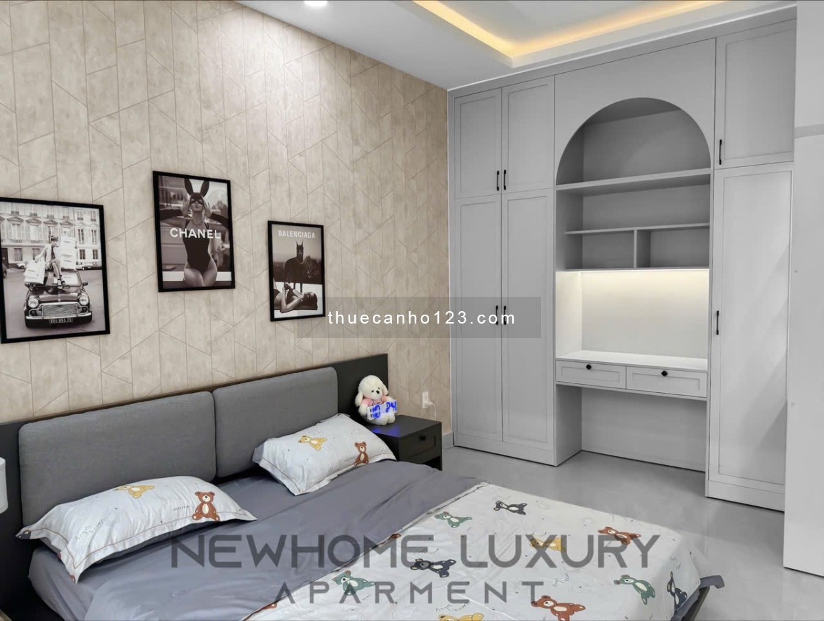 Cho thuê căn hộ 1PN ban công 55m2 ngay kế sân bay