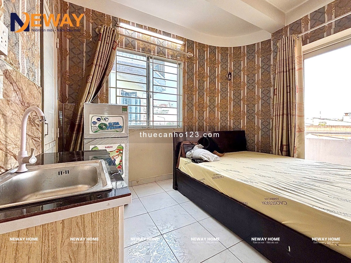 Cho thuê phòng có ban công 30m2 ngay sát đại học Văn Hiến