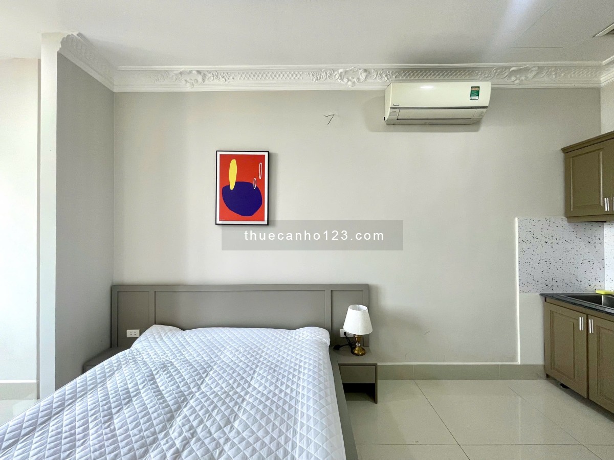 Cho thuê căn hộ 1PN có ban công Tân Bình – Bạch Đằng, P.2, Tân Bình – ngay sân bay Tân Sơn Nhất