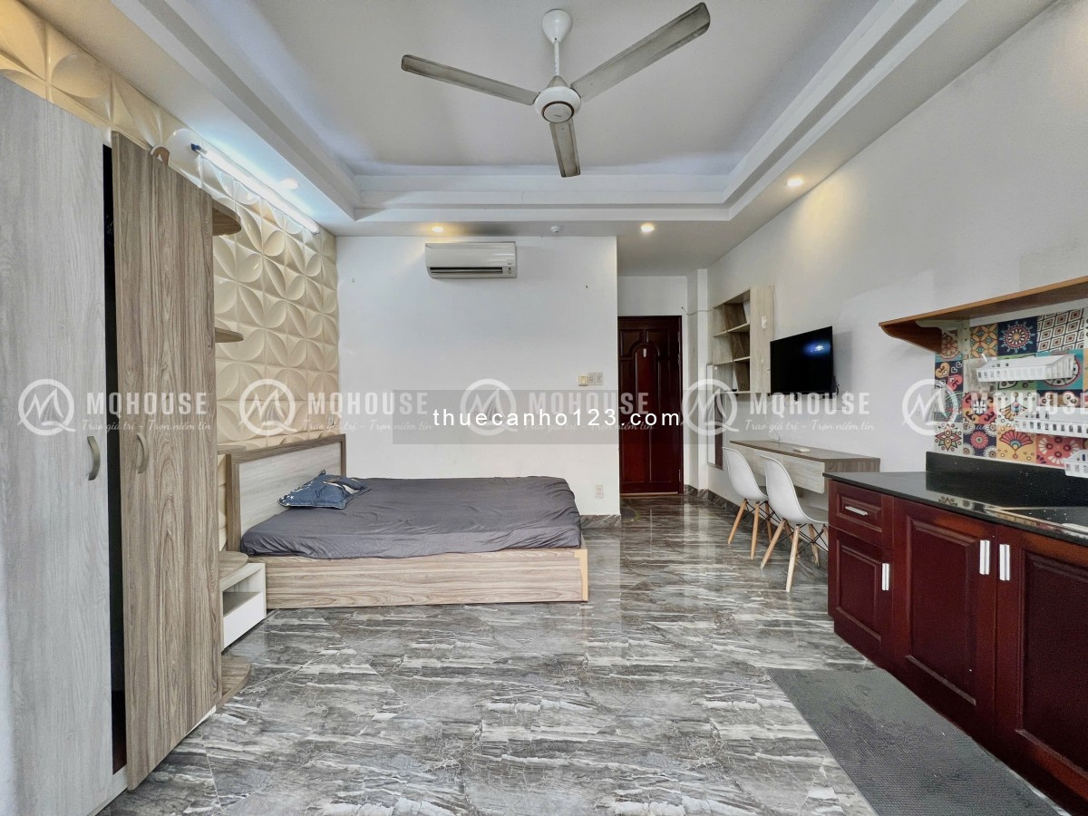 Cho thuê căn hộ 1PN ban công – Ngay sân bay Tân Sơn Nhất