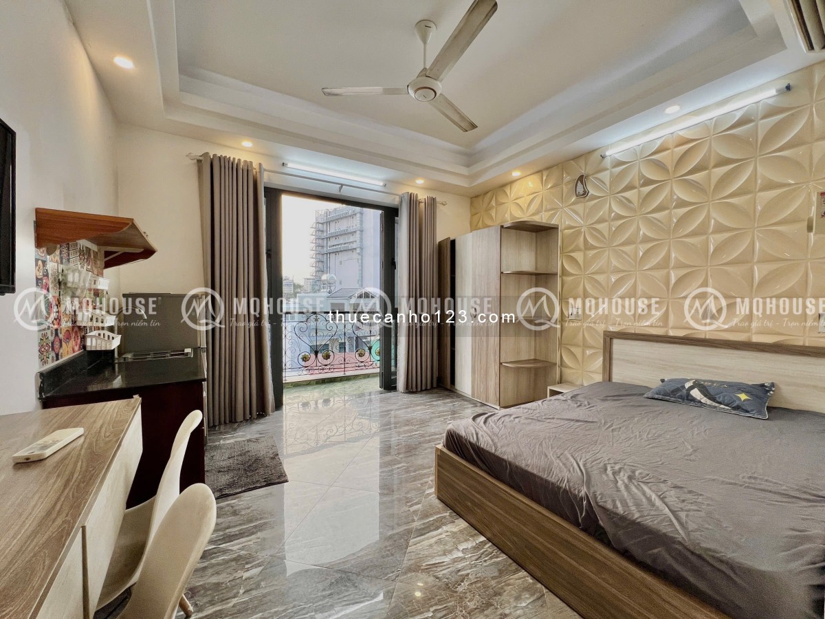 Cho thuê căn hộ 1PN ban công – Ngay sân bay Tân Sơn Nhất