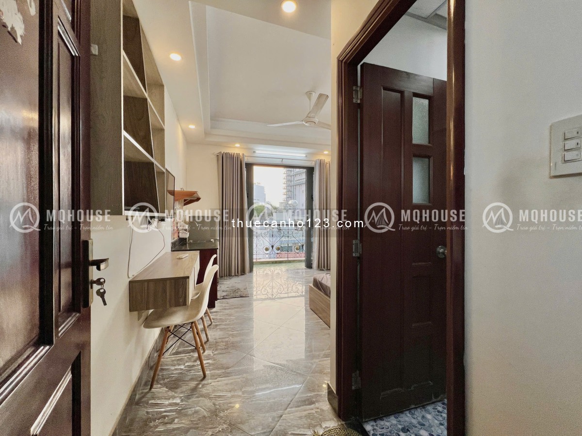 Cho thuê căn hộ 1PN ban công – Ngay sân bay Tân Sơn Nhất