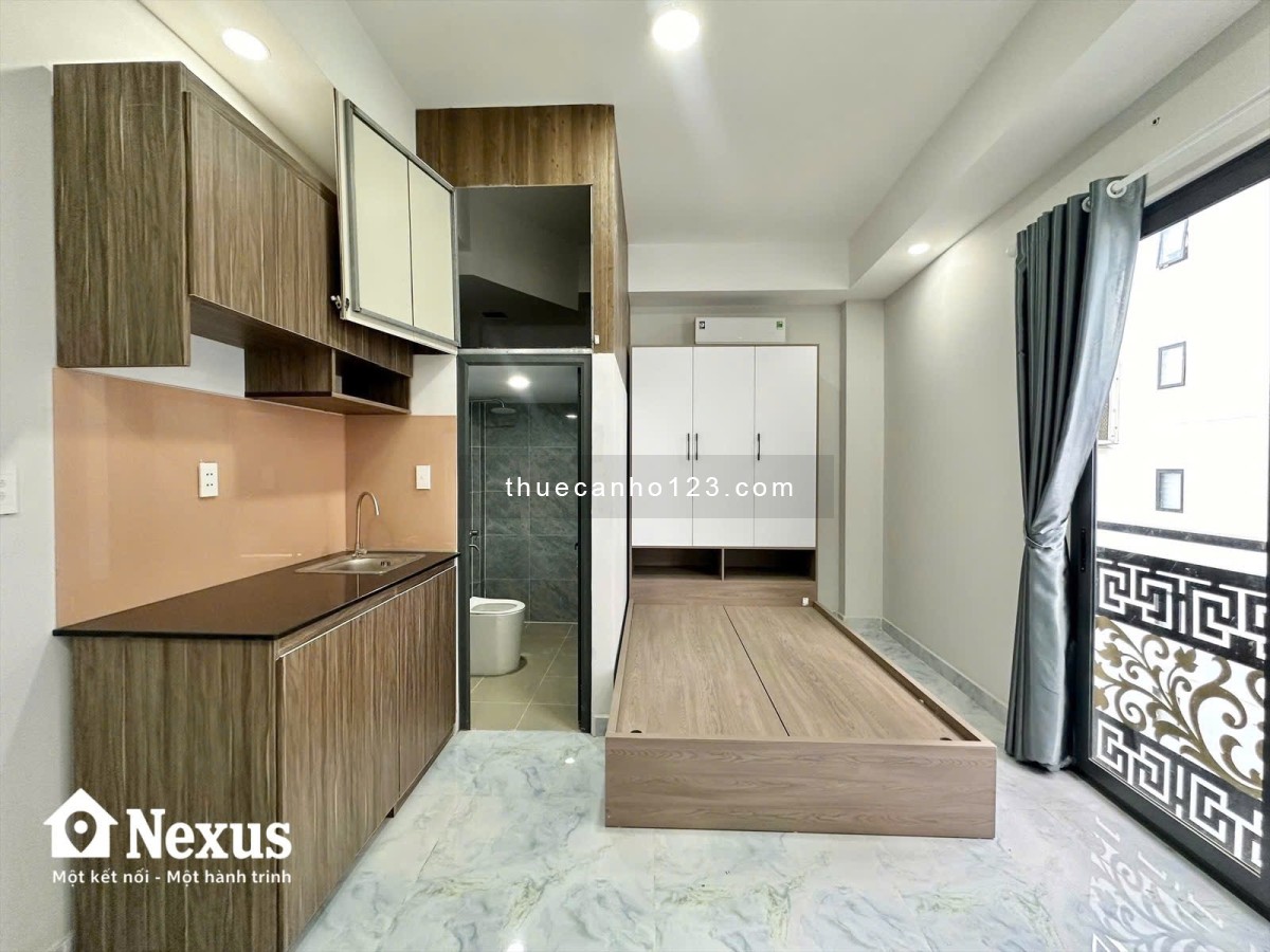 KHAI TRƯƠNG CHDV - GẦN ĐẶNG NHƯ MAI ĐẢO KIM CƯƠNG– CỬA SỔ / BAN CÔNG – THANG MÁY – FULL NỘI THẤT