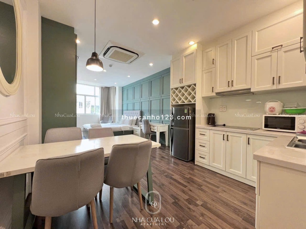 Căn hộ full nội thất cao cấp – 40m² – Sang trọng – Tiện nghi – Thang máy