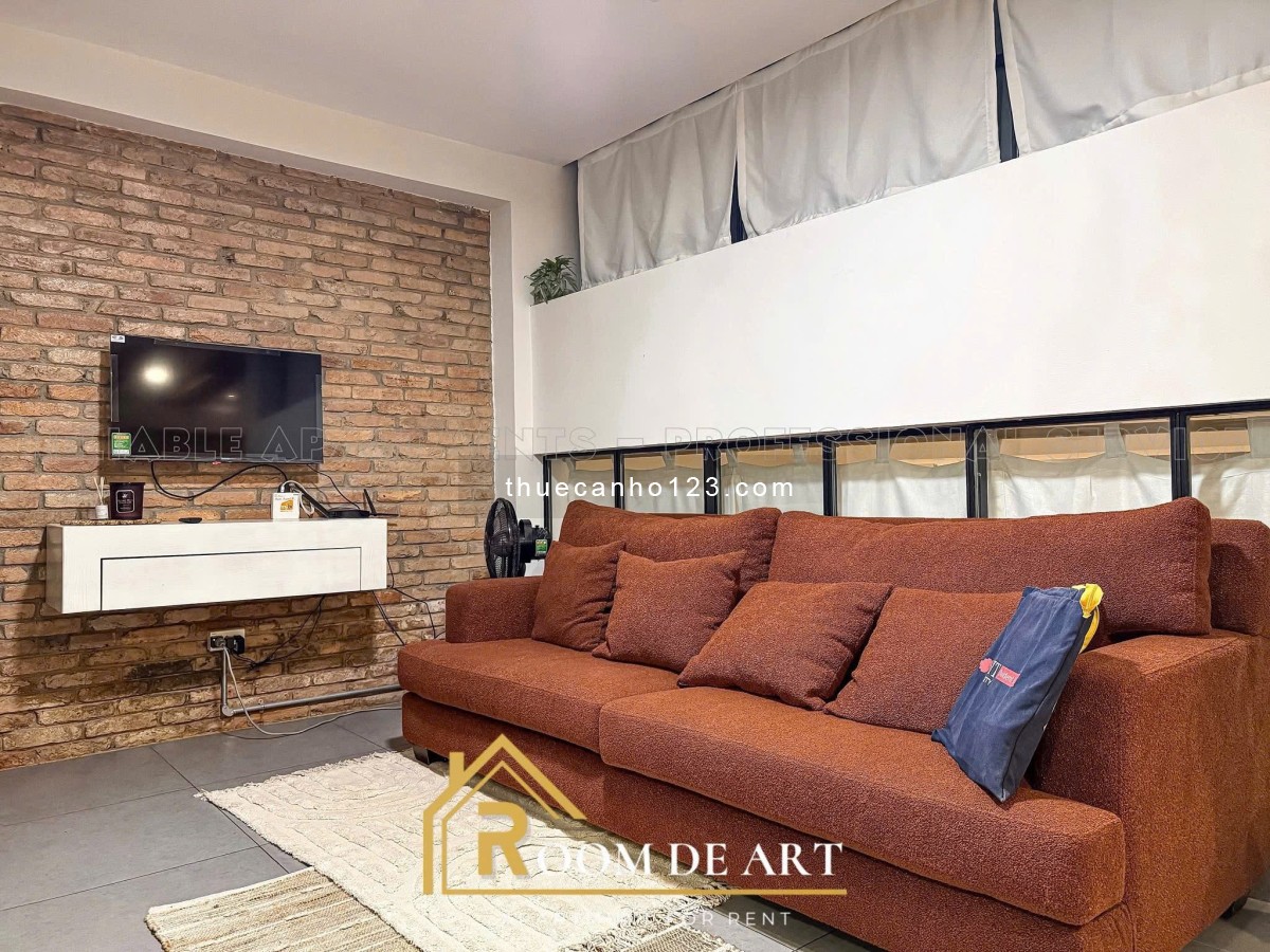 Căn hộ 1 phòng ngủ – Thiết kế gỗ – Full nội thất cao cấp | Phú Nhuận