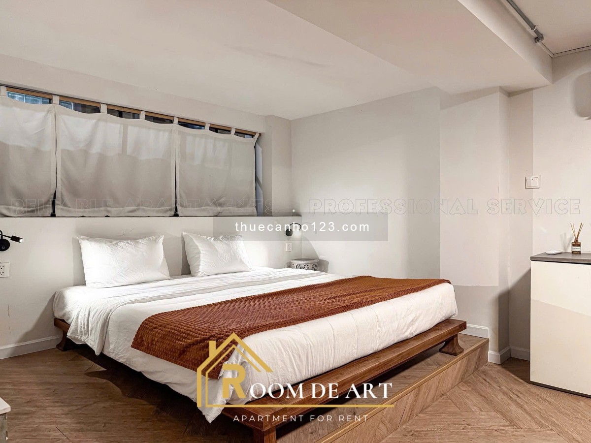 Căn hộ 1 phòng ngủ – Thiết kế gỗ – Full nội thất cao cấp | Phú Nhuận