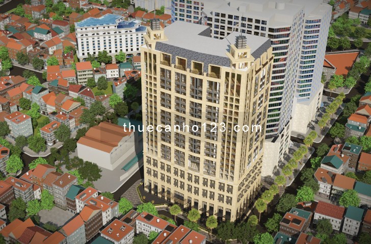 Cho thuê gấp căn hộ 3PN, 2WC 95m2 tại Hoàng Thành Tower