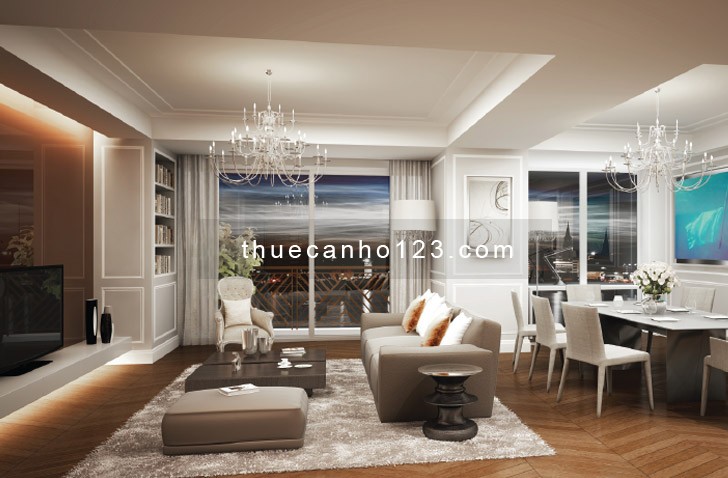 Cho thuê gấp căn hộ 3PN, 2WC 95m2 tại Hoàng Thành Tower