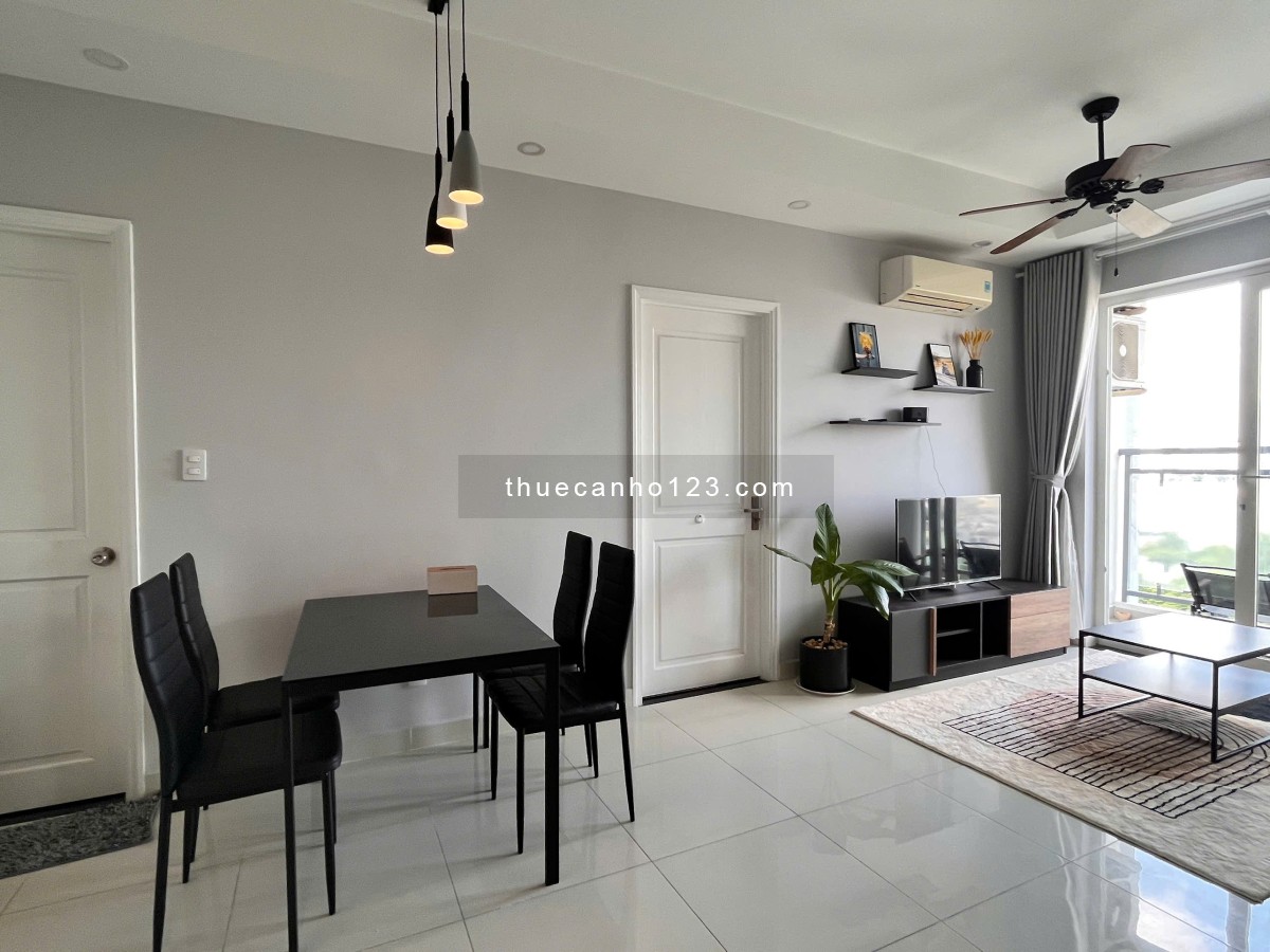 Mình cần cho thuê căn hộ Florita Quận7, 74m, 2pn, 2wc, view Q1, tầng cao, nhà đẹp, full đồ, 15 triệụ