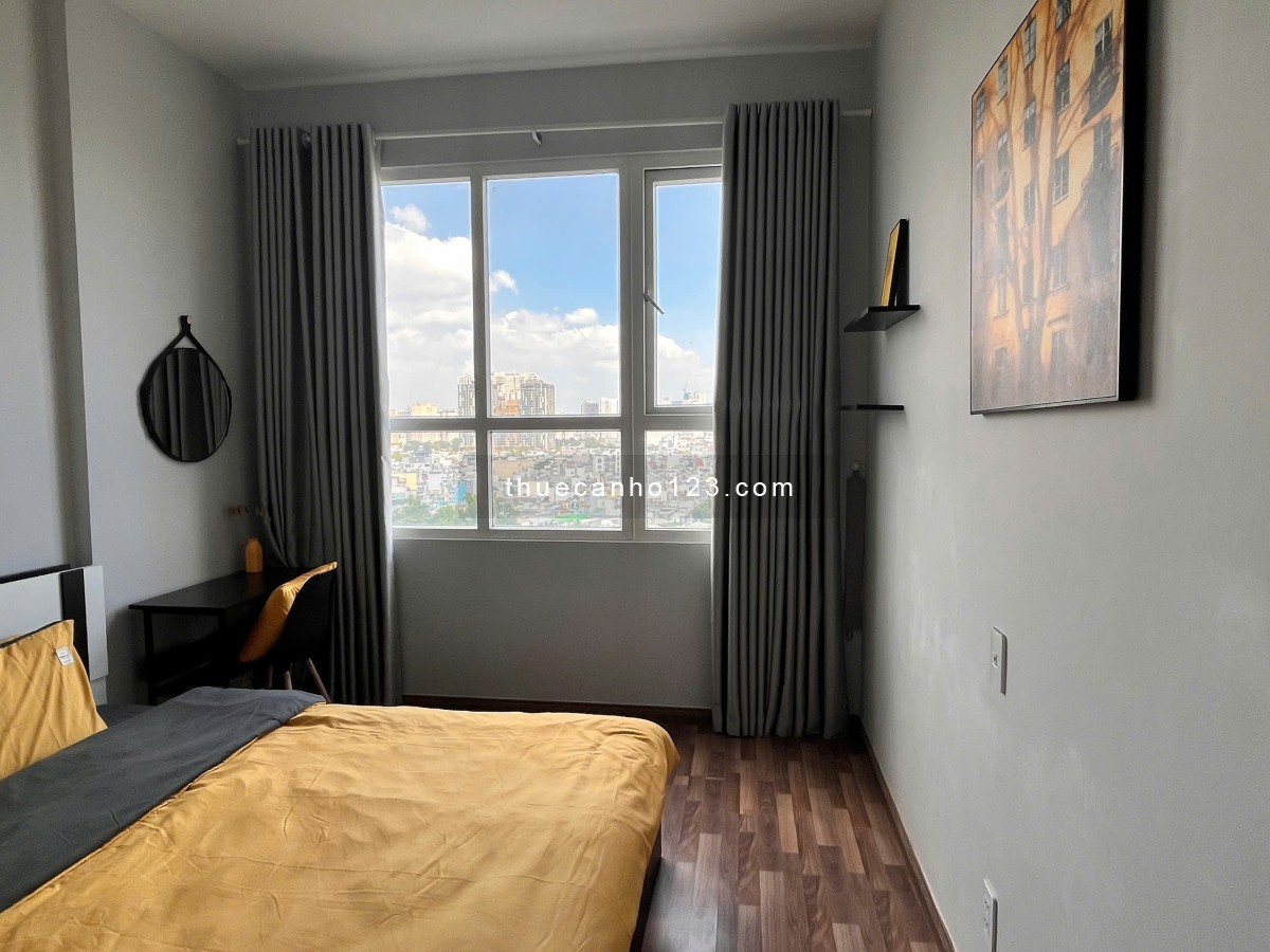 Mình cần cho thuê căn hộ Florita Quận7, 74m, 2pn, 2wc, view Q1, tầng cao, nhà đẹp, full đồ, 15 triệụ