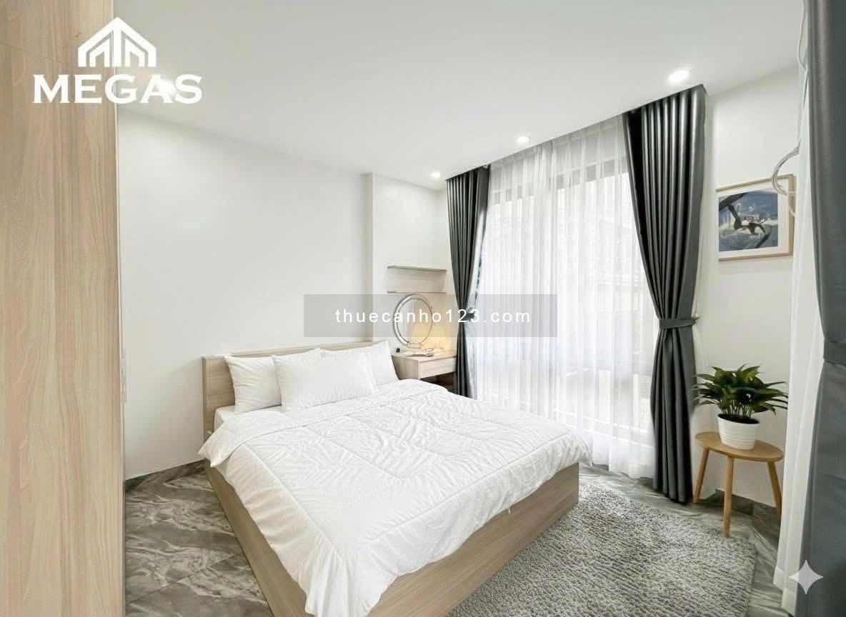 Cho thuê căn hộ 1 phòng ngủ Quận Tân Bình | Ban công rộng | Full nội thất | Gần Ga T3 Tân Sơn Nhất