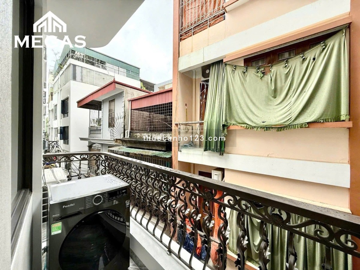 Cho thuê căn hộ 1 phòng ngủ Quận Tân Bình | Ban công rộng | Full nội thất | Gần Ga T3 Tân Sơn Nhất