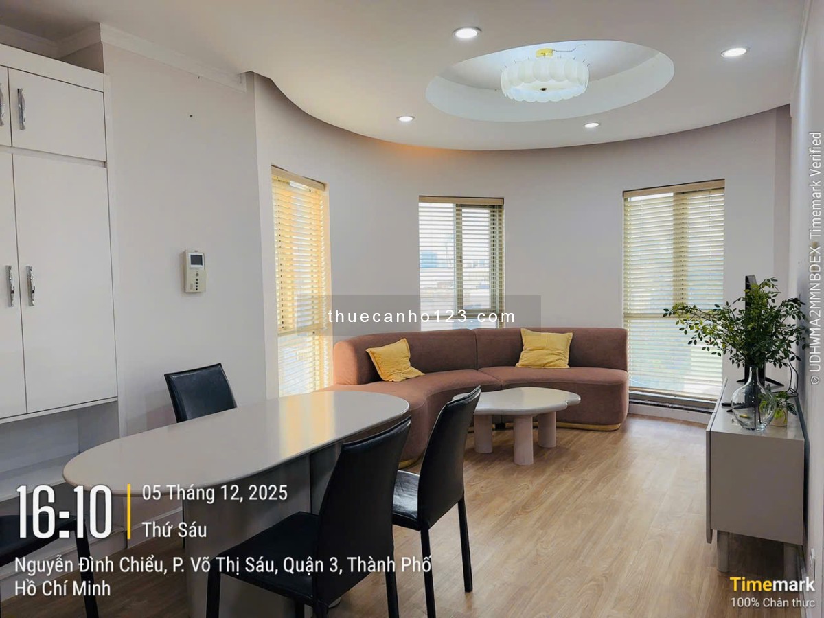 Căn góc SAIGON PAVILLON full nội thất, view rộng thoáng 92m² - 3pn2wc giá chỉ 33tr/tháng.