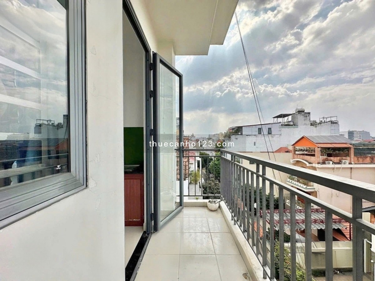 Cho Thuê Căn Hộ 1 Phòng Ngủ Ban Công 50m2 Full Nội Thất Máy Giặt Gần Chợ Hoàng Hoa Thám Tân Bình