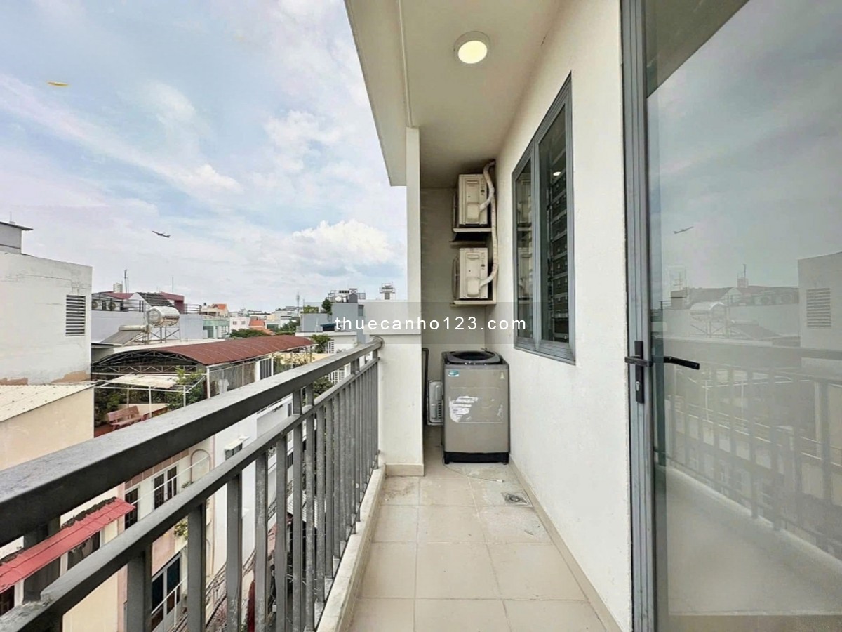 Cho Thuê Căn Hộ 1 Phòng Ngủ Ban Công 50m2 Full Nội Thất Máy Giặt Gần Chợ Hoàng Hoa Thám Tân Bình