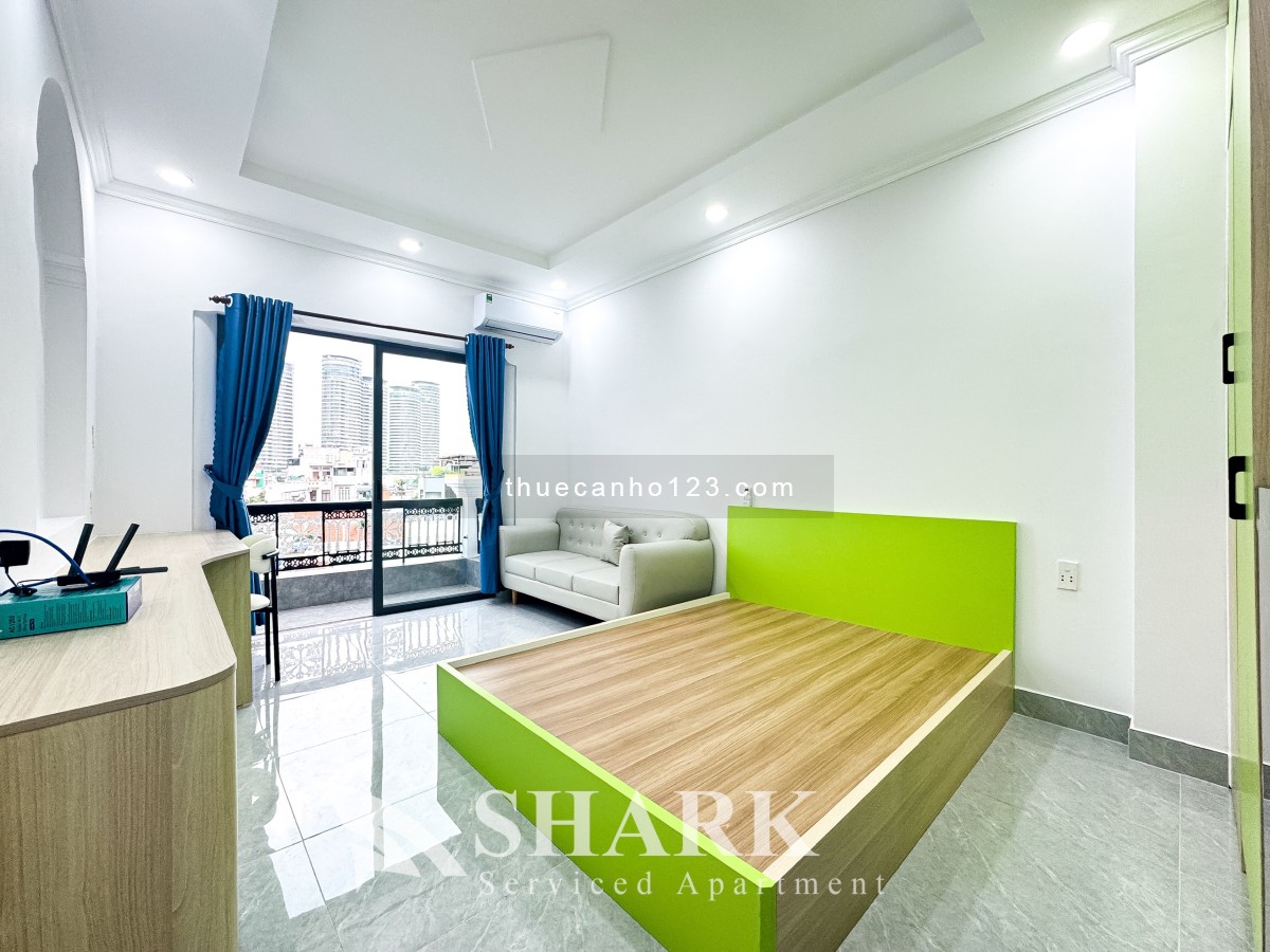 Khai trương toà mới 100% chỉ 7 phòng full nội thất -ban công đón nắng ngay Nguyễn Hữu Cảnh giáp Q1,3