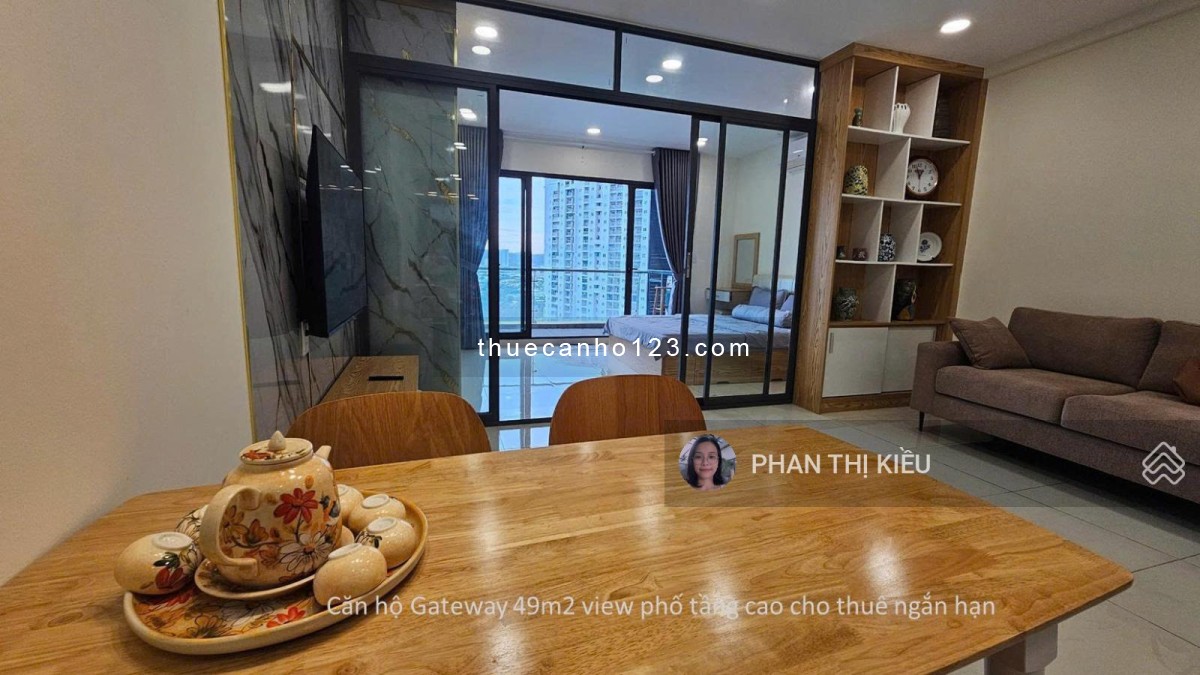 Cho thuê căn hộ ngắn hạn – Gateway Vũng Tàu (KĐT Chí Linh)