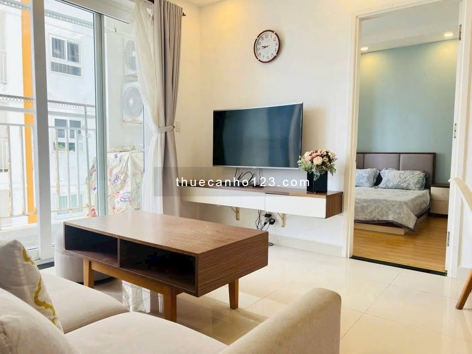 Cho thuê căn hộ chung cư Melody Vũng Tàu 74m2 có 2pn 2wc, tầng cao,8tr