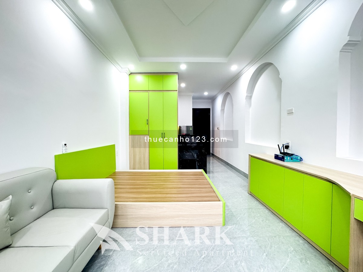 Khai trương toà mới 100% chỉ 7 phòng full nội thất -ban công đón nắng ngay Nguyễn Hữu Cảnh giáp Q1,3